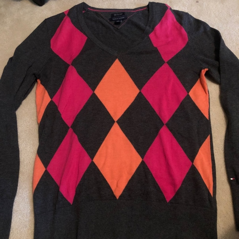 Tommy Hilfiger Argyle Sweater